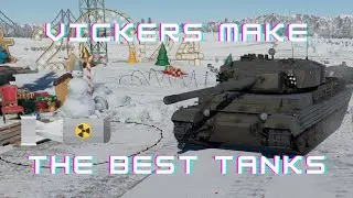 Nuke after nuke with the Vickers Mk.1 and Centurion Mk. 10 - 8.0 Britain - War Thunder