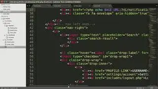 016 Creating user profile page