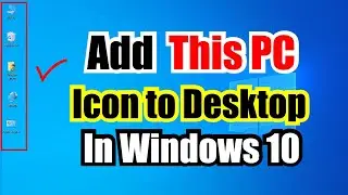 How to add this pc /  my computer  icon to desktop in windows 10 ?