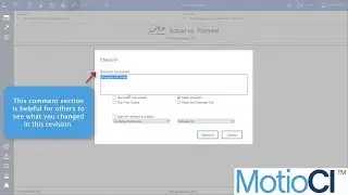MotioCI Integration with Cognos Report Studio