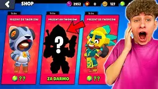 SZYBKO🎁ZOBACZ JAK KAŻDY MOŻE ODEBRAĆ tego NOWEGO SKINA ZA DARMO w BRAWL STARS😍