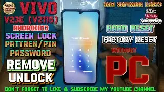 VIVO V23e Hard Reset||VIVO V23e Factory Reset||without PC|GsmSoftWareLab73