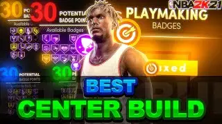 NBA 2K21 THE BEST SHOOTING CENTER BUILD YOU NEED TO MAKE NOW