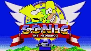 (1.3) Homer 2 Absolute (Sonic 2 Absolute Mod) - Full Longplay with All Chaos Emeralds