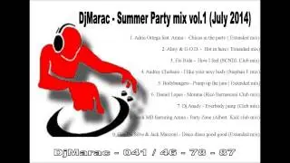 DjMarac - Summer Party mix vol.1 ( July 2014)