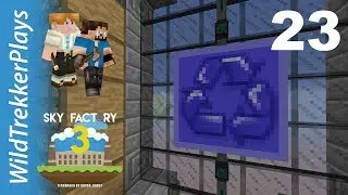 Steampunk Sky Factory 3  | #23 Mob Chunk Farming / Loot bag opening (with sZPeddy)