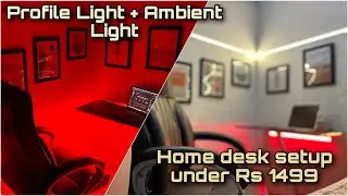 Work From Home Office | Boss Office Table Design with Profile Light | Under Rs 1499