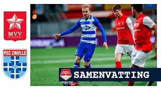 Samenvatting MVV Maastricht - PEC Zwolle | Keuken Kampioen Divisie