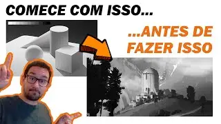 Sombras e Valores para Concept Art: Guia de Tutoriais de Iniciante a Avançado