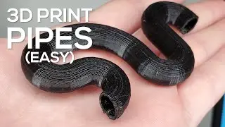 3D Printing PIPES with the SPIN TOOL (EASY) | Blender 2.9 for 3D Print Design (2020)
