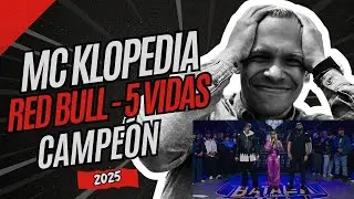 ¿Este Freestyle DESTRUYÓ a Todos en la Batalla de 5 Vidas? MCKLOPEDIA CAMPEÓN RED BULL 2025