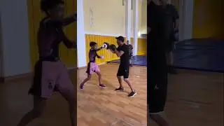 Бокс на лапах девушка. Ростов. Академия R1. Сборы в Феодосии.