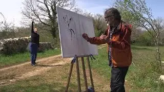 [Bande annonce] Dansés dessinée - Performance sur le chemin-livre