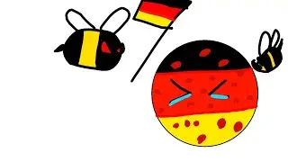 германия и пчёлы| countryballs dc2