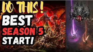 10 MUST-KNOW Tips for an OPTIMAL D4 Season 5 Start (Diablo 4 Leveling & Progression Guide)!