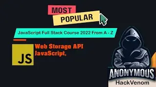 WebStorage API | Accessing Local Storage API in JavaScript | JavaScript Operators | HackVenom
