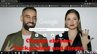 How to change Google Chrome background and theme