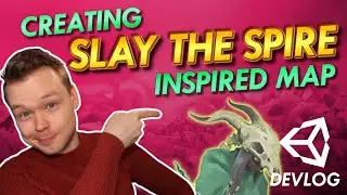 Creating Slay the Spire Map from scratch (my way) // Mortal Glory 2 Indie Game Devlog #2