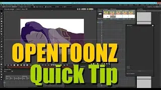 OPENTOONZ QUICK TIP - glowing moonbeam effect