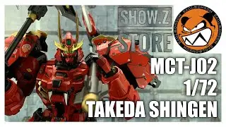 MoShow MCT-J02 1/72 TAKEDA SHINGEN Gundam Metal Build SAMURAI Review