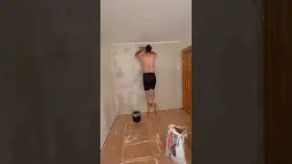 Легендарное возвращение 😏Зал ч2 #ремонтсвоимируками #ремонт