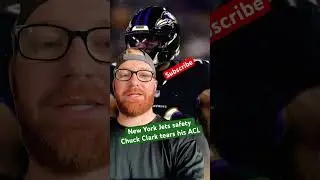 Jets safety Chuck Clark tears ACL.. will miss the whole 2023 season #shorts #jets #nfl #newyorkjets