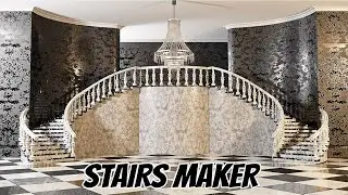 Build Procedural Stairs in Blender in just 2 minutes with this Add-on