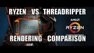 Ryzen 9 7950x vs Threadripper 2950x rendering comparison