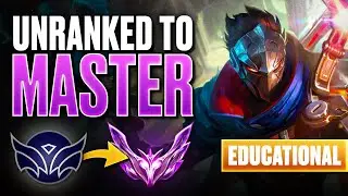 EDUCATIONAL Unranked to Masters on VIKTOR | How to Play VIKTOR Guide