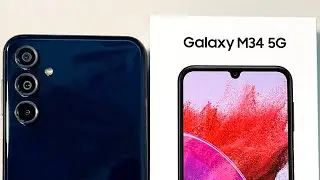 Samsung Galaxy M34 5G (M346) Dark Blue Unboxing