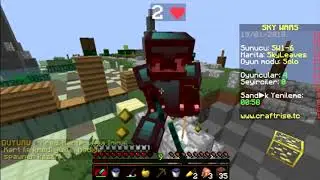 Craftrise SkyWars Oynuyoruz #1 -Minecraft! [BUDA NE LA]
