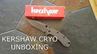 Unboxing the Kershaw Cryo