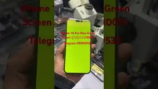 iPhone 14 Pro Max Green Screen ជួសជុលបាន100% #smartphone #s22ultra #iphone13white #s22ultra5g