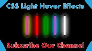 Pure CSS Light Effects using Html,css / W Tutorials