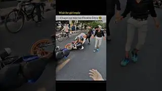 CHAPRI RIDER NE THOKHE DIYA BIKE KO🧐 