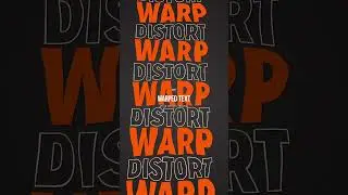 Warped Text Effect | After Effects Tutorial