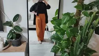 ÇOK KOLAY 1 METRE KUMAŞTAN ŞALVAR PANTOLON DİKİMİ!! PRATİK PANTOLON DİLİMİ!! KOLAY DİKİM