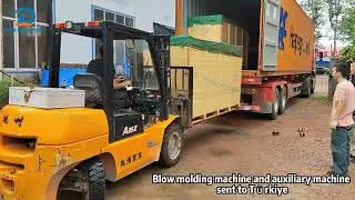 Blow molding machines and machine accessories sent to Türkiye