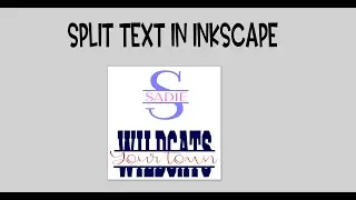 Split Text in Inkscape