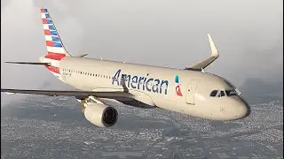 [Aerofly FS Global] American Airlines (AA) Airbus 320 landing at San Jose (KSJC) | 4K