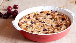 Clafoutis aux cerises amandes