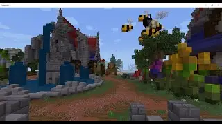 Играю в bedwars на сервере lifeboat