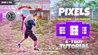Pixels app A - Z easy Tutorial | No Recoil⚙  