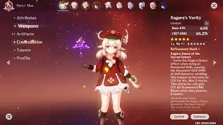 Klee (Kagura or Lost Prayer) versus lvl 93 Perpetual Mechanical Array