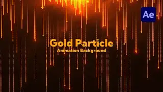 Particles Rain animation tutorial
