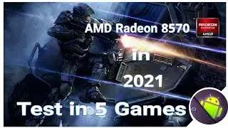 AMD Radeon HD 8570 in 2021 Test in 5 Games