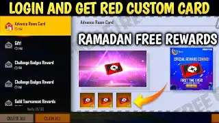 FREE FIRE NEW EVENT | 1 MAY NEW EVENT | RED CUSTOM CARD FREE REWARDS | FF NEW EVENT
