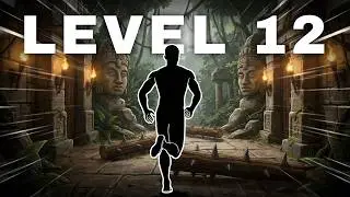 RUN FROM THE GIANT BOULDER!  Immersive Interactive Warm Up (Level 12) 🗿💨