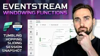Eventstream Windowing Functions in Microsoft Fabric | DP-700 Exam