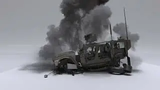 Blasting A Jeep | Houdini | FX Work in Potato PC